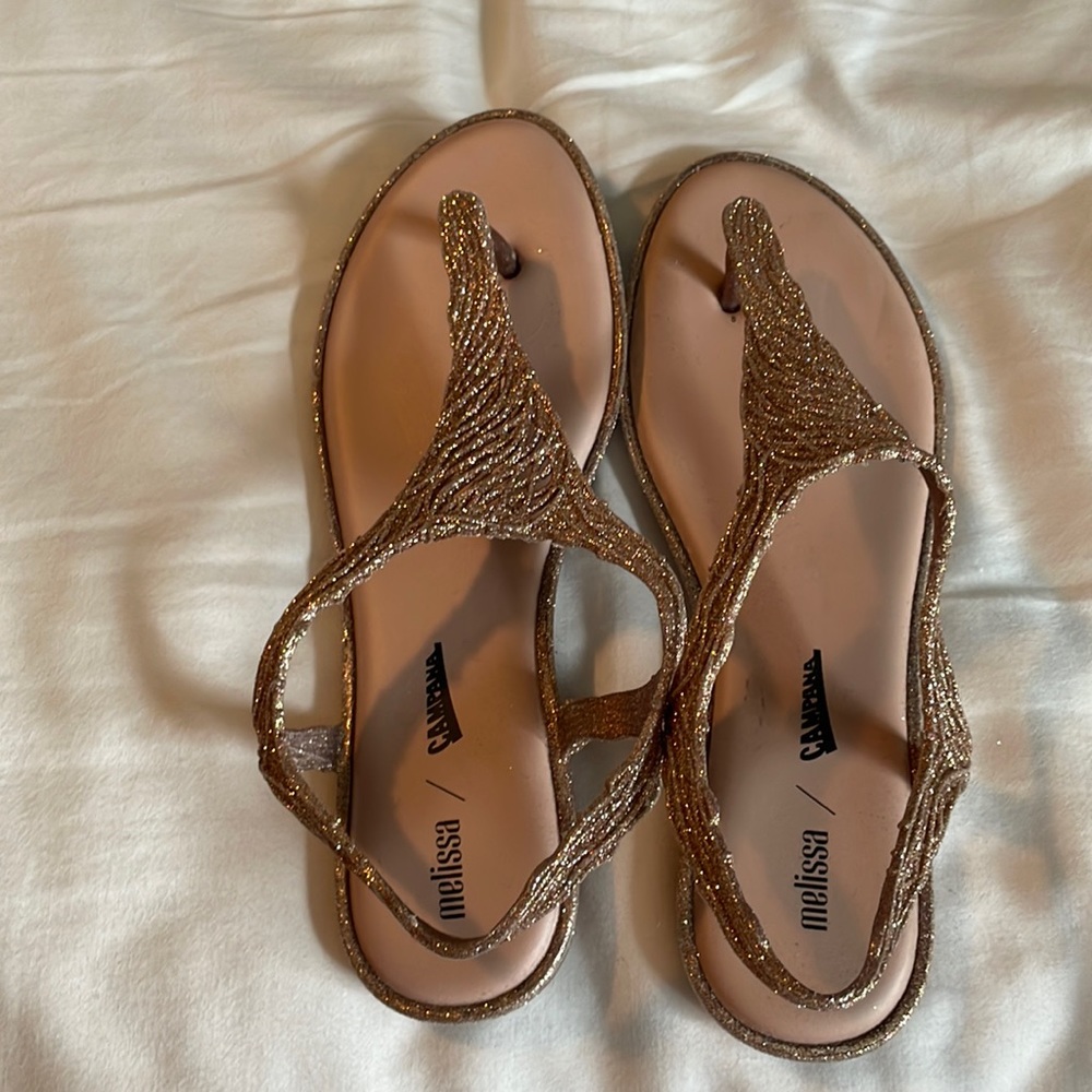 Melissa glitter pink Sandals